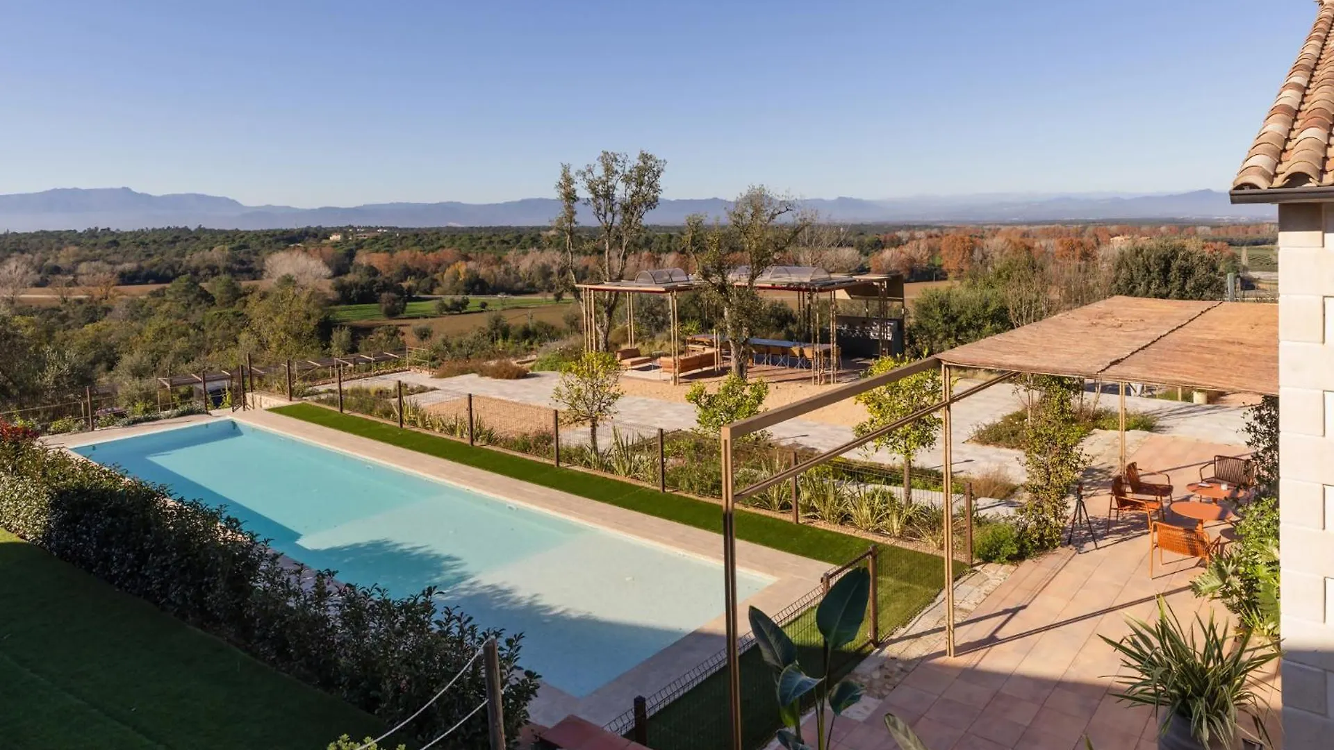 Can Bufi, Espectacular Casa Con Piscina Interior Llagostera